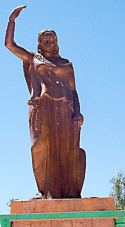 Dihya memorial in Khenchela, Algeria