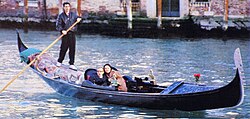 Allen and Soon-Yi Previn in Venice in 1996