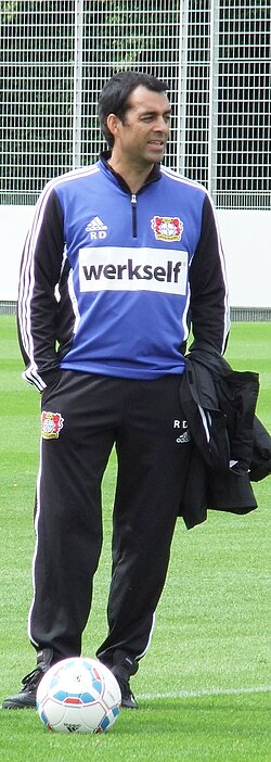 Dutt in 2011 at Bayer Leverkusen