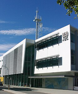 ABC studios in East Perth