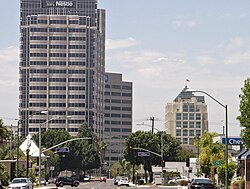 High-rises in Downtown Glendale