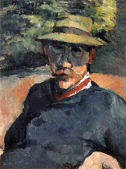 Bernard Leach, painted by Ryūsei Kishida