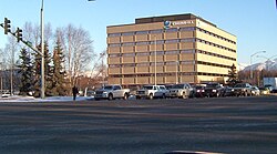 The former VECO building, now CH2M Hill's Alaska headquarters (2011)