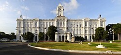 The Ripon Building is the headquarters of Greater Chennai Corporation in Chennai, one of the oldest city-governing corporations in Asia.