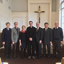 UMC clergy and laity at the 2017 United Methodist event for the March for Life hosted by Lifewatch, Taskforce of United Methodists on Abortion and Sexuality at the United Methodist Building, Washington, D.C.