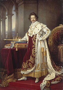 Portrait of Ludwig I by Joseph Karl Stieler, 1826