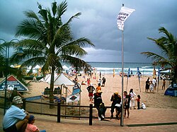 Margate, a holiday destination on South Africa's east coast and one of the most visited in the country