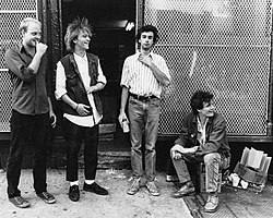 The Replacements, pictured in 1984, came from the Minneapolis alternative scene.