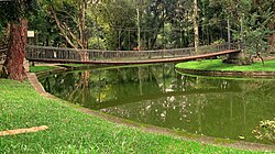 Passeio Público is the oldest public park in Curitiba. It opened in 1886.