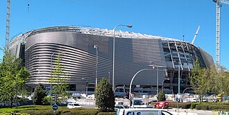Construction of the East side facade (4 April 2023).