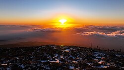 Hallasan sunrise