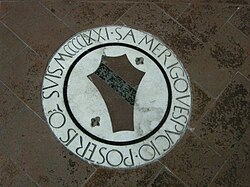 Tomb of the Vespucci family in Ognissanti, Florence