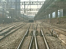 Actual start of the Gyeongbu high-speed railway south of the Geumcheon-gu Office Station (formerly Siheung Station)