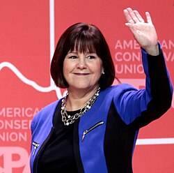 Karen Pence, the First Lady of Indiana, attending CPAC 2015 in Washington, D.C.