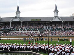 Kentucky's Churchill Downs hosts the Kentucky Derby.