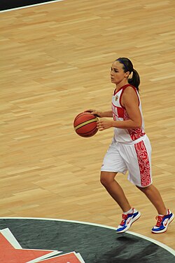 Becky Hammon known for her exceptional basketball IQ and contributions to the game.