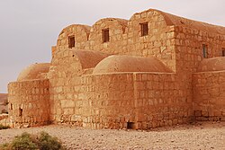 Qusayr 'Amra in Jordan, among the earliest known examples of Islamic bathhouses, dating from the Umayyad period (7th–8th century)