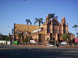 Queensland Museum — 1899–1986 the Old Museum Building in Gregory Terrace, Bowen Hills