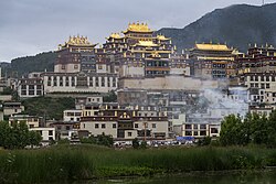 Ganden Sumtseling Monastery in Shangri-La City