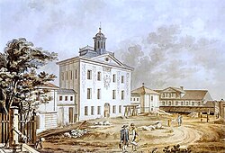 Biblioteka Załuskich, built in Warsaw in the mid-18th century