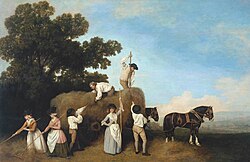 Haymakers by George Stubbs, 1785