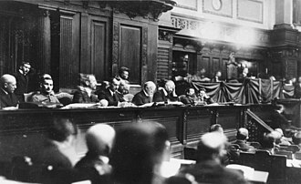 Reich Congress of Workers' and Soldiers' Councils. From right to left on the ministerial bench: Emil Barth, Friedrich Ebert, Otto Landsberg and Philipp Scheidemann