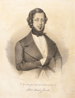 Portuguese poet, novelist, politician and playwright Almeida Garrett (1799–1854)