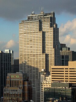 30 Rockefeller Plaza, the headquarters of NBC at Rockefeller Center in New York City