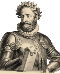 Luís de Camões, one of the greatest poets of the European literary tradition. His epic poem Os Lusíadas ranks among the finest works of world literature