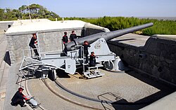 Krupp 240mm gun, Battery nº 4, Puerto Belgrano