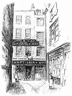 Goose and Gridiron, where the Grand Lodge of London and Westminster, later called the Grand Lodge of England, was founded