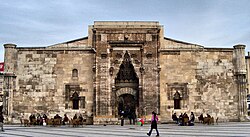 Buruciye Madrasah is an example of Anatolian Seljuks.