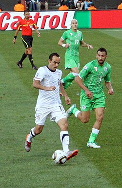 Landon Donovan at the 2010 World Cup