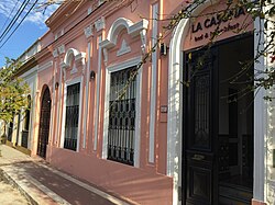 The house where Alfonsín lived during his childhood in Chascomús