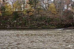 The Raritan River as seen from Bridgewater in Somerset County