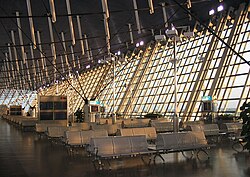 Inside Shanghai Pudong International Airport Terminal 1