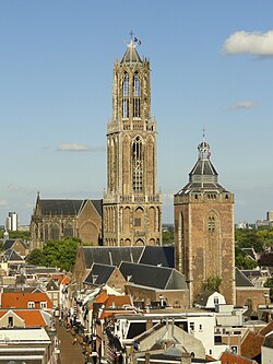 Old city of Utrecht, Netherlands