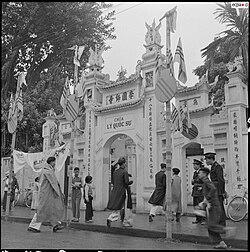 Municipal election in Hanoi, Vietnam, 25 January 1953.