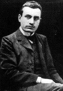 Mussolini in the early 1900s