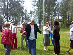 Laughter therapy/yoga