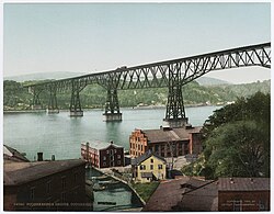 The bridge, c. 1900