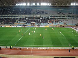 Tunisia against Netherlands in a friendly game at the 7 November Stadium in 2009.