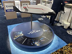 Model of the planned French VORTEX spaceplane