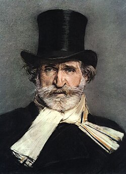 Giuseppe Verdi, who used noise in the form of a tone cluster in Otello