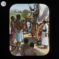 David Livingstone, early explorer of the interior of Africa and fighter against the slave trade