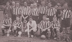 PSV's first league-winning team in 1929