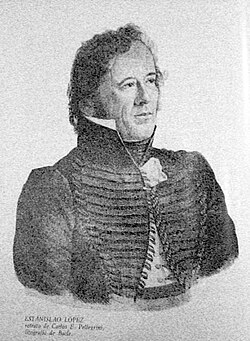 Estanislao López (1786–1838), after Charles Pellegrini