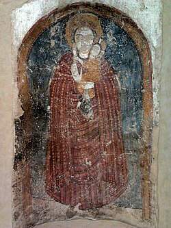 Nubian icon of Madonna and Child