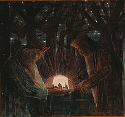 Fairy Tale of the Kings (1908–1909) by Mikalojus Konstantinas Čiurlionis