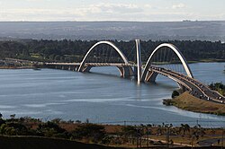 The Juscelino Kubitschek Bridge